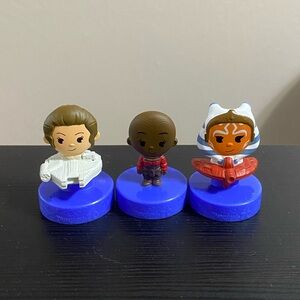 Star Wars and Marvel Character Figurine Set